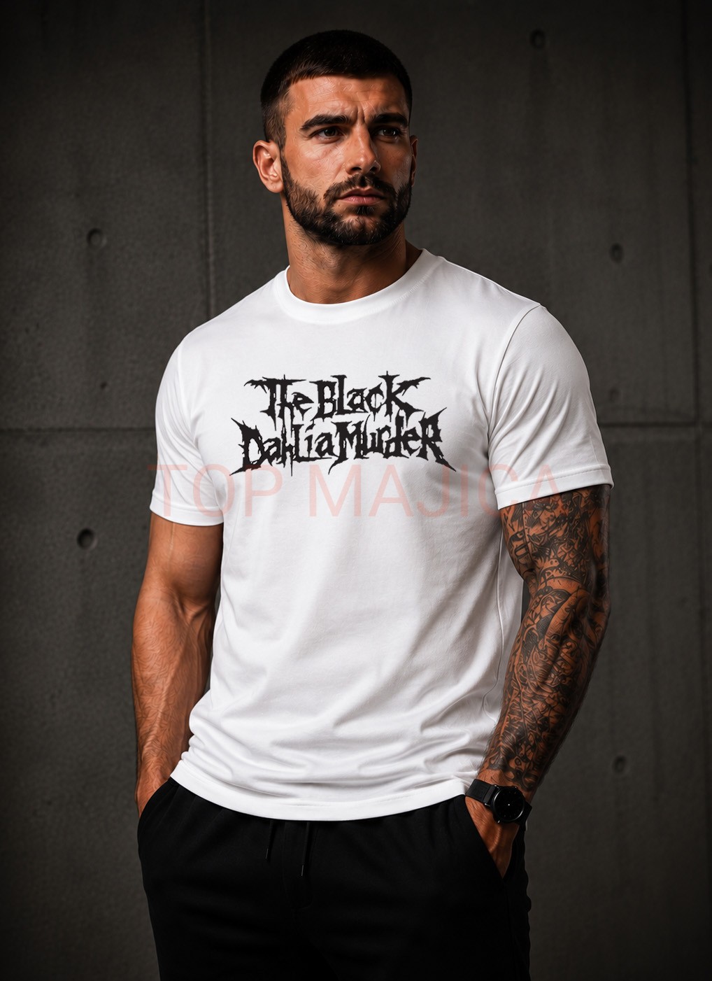 The black dahlia murder logo majica bela The black dahlia murder logo majica The black dahlia murder logo majica bela