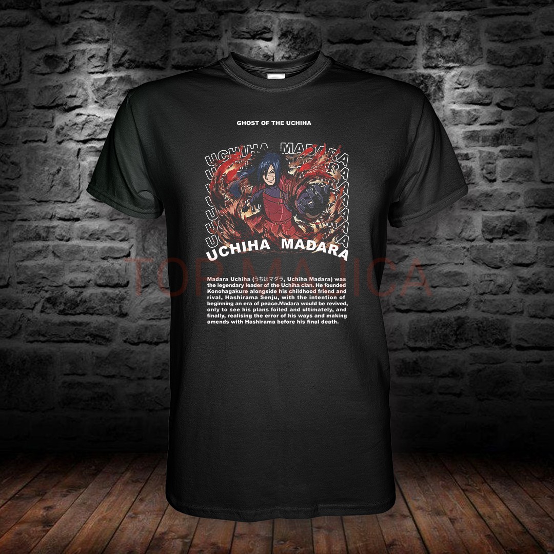 Madara Uchiha Naruto – Ghost of the Uchiha i biografski tekst majica Uchiha razno 0