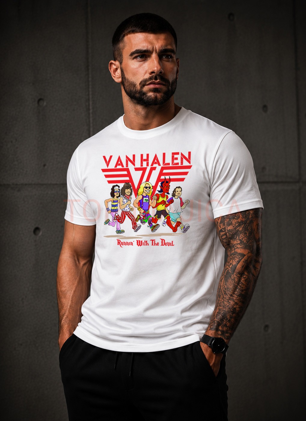 Van Halen runnin with the devil Van Halen runnin with the devil majica Van Halen runnin with the devil