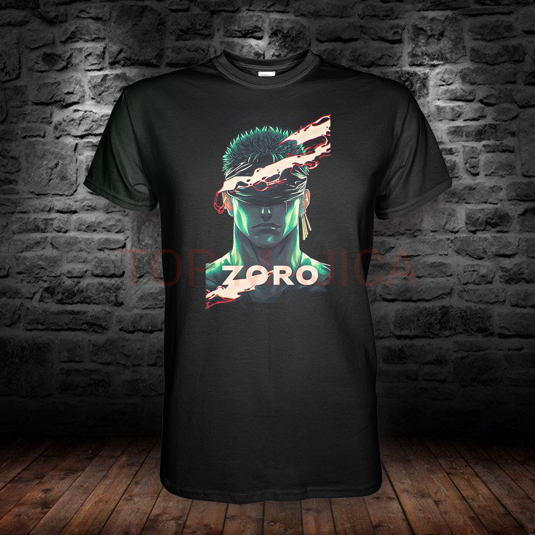 Roronoa Zoro One Piece – Majica crna Zoro one piece majica