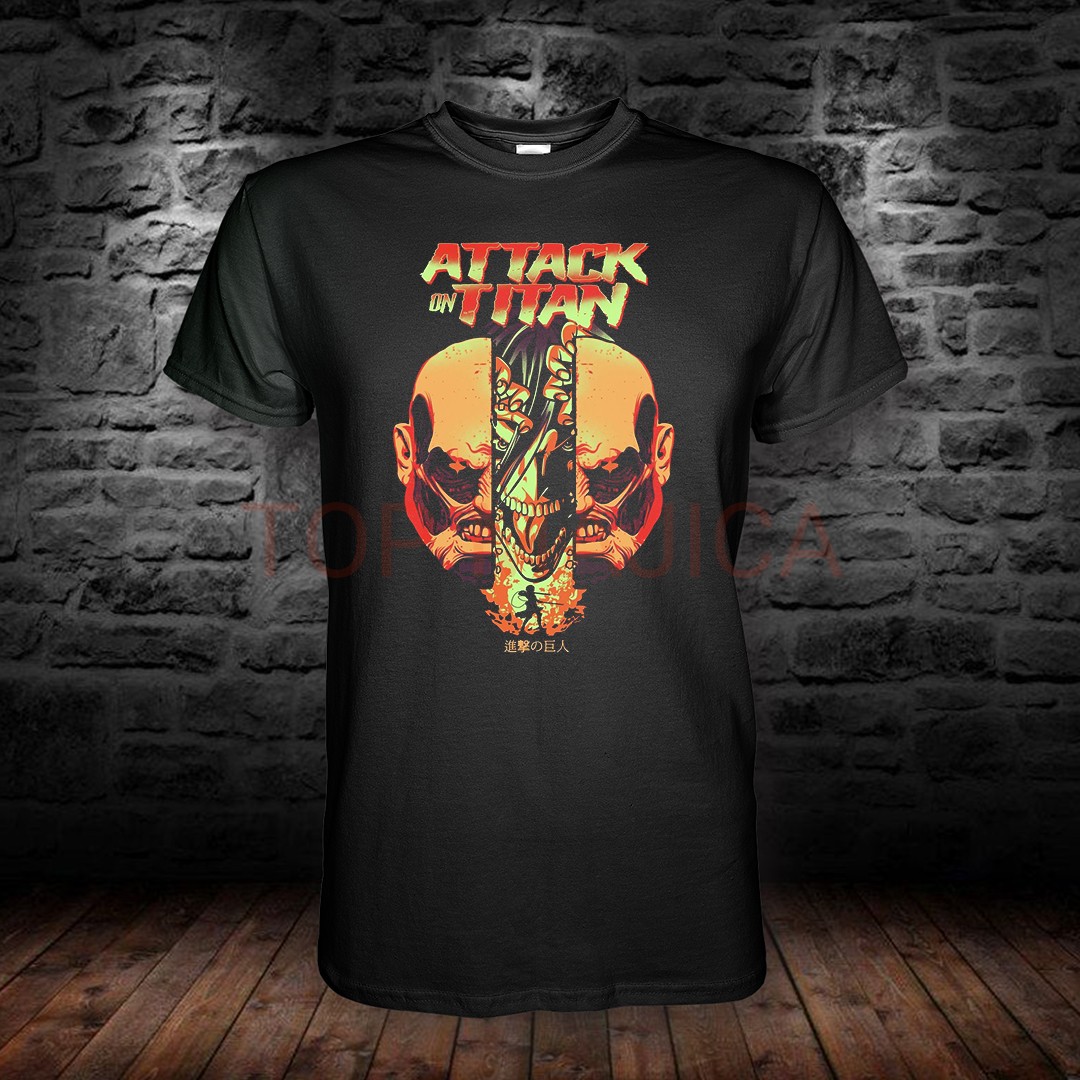 attack on titan BLK Attack on Titan - Colossal Titan majica attack on titan BLK