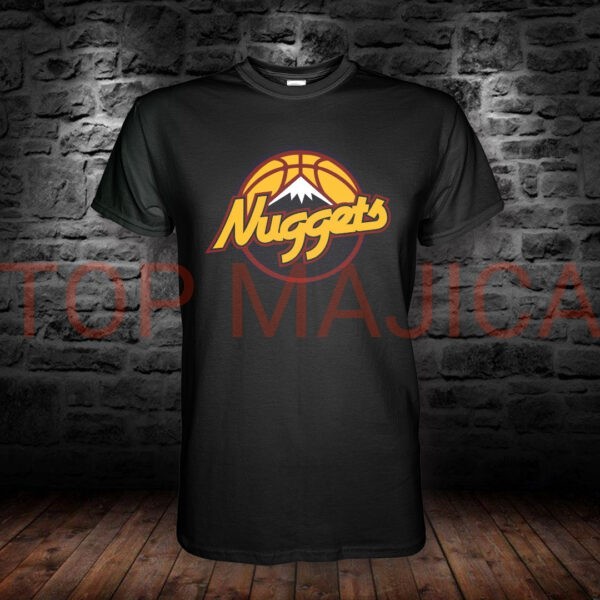 Denver Nuggets retro majica crna