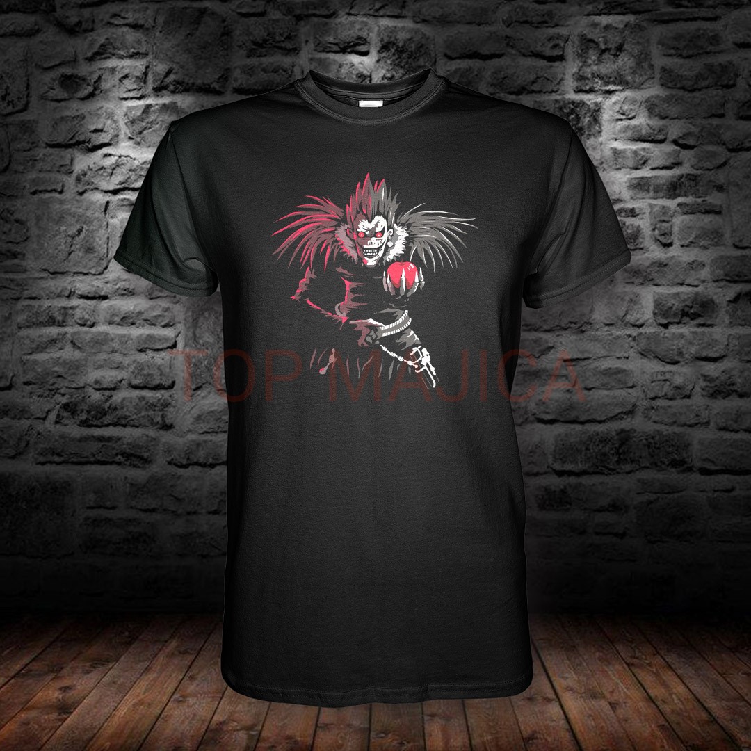 Ryuk Death Note – Shinigami i crvena jabuka death note crna top
