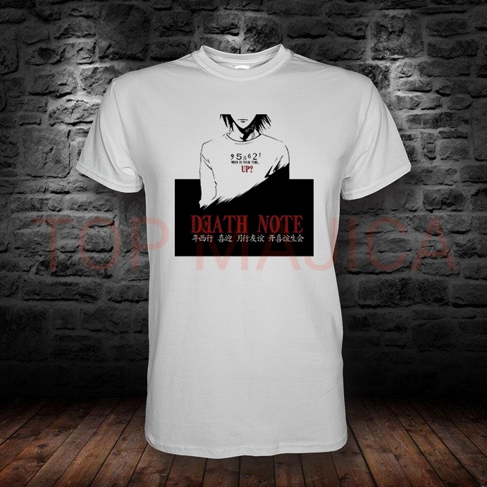L Lawliet Death Note – Monohromatski portret death note up