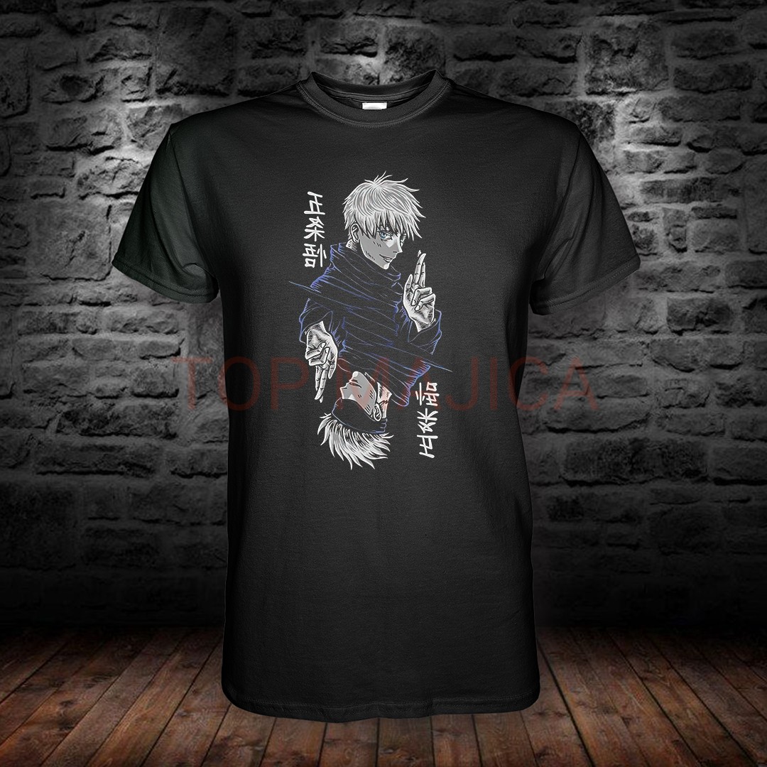 Gojo Satoru Jujutsu Kaisen – Dupli portret i širenje domena gojo satoru card crna