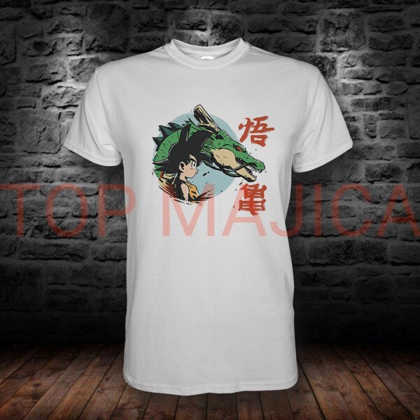 Kid Goku i Shenron Dragon Ball – Susret u zelenom krugu majica