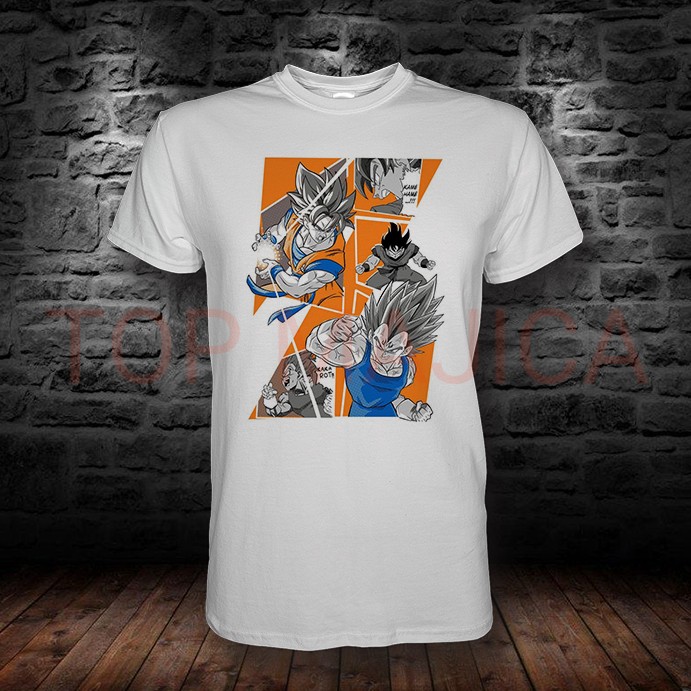 Goku i Vegeta Dragon Ball – Borbeni manga kadrovi goku and vegeta saiyan war.bela