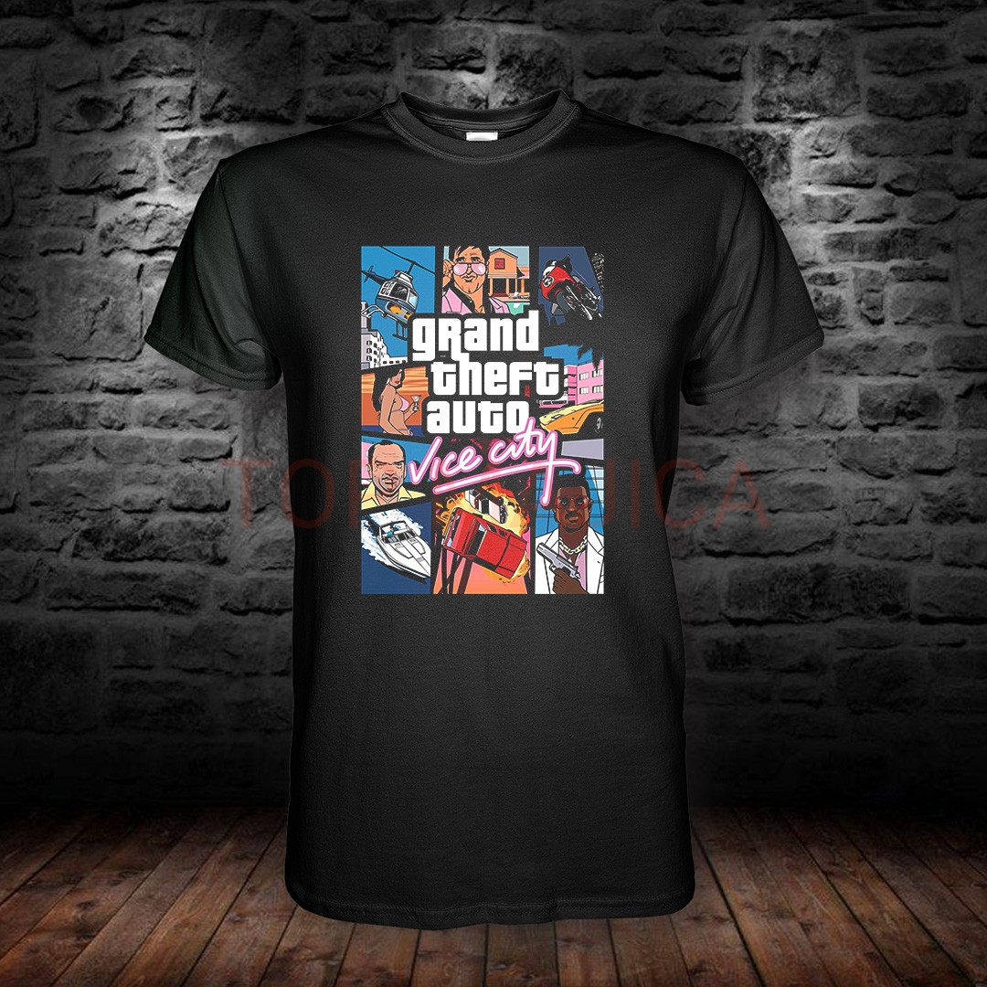 GTA vice city crna majica gta vice city crna