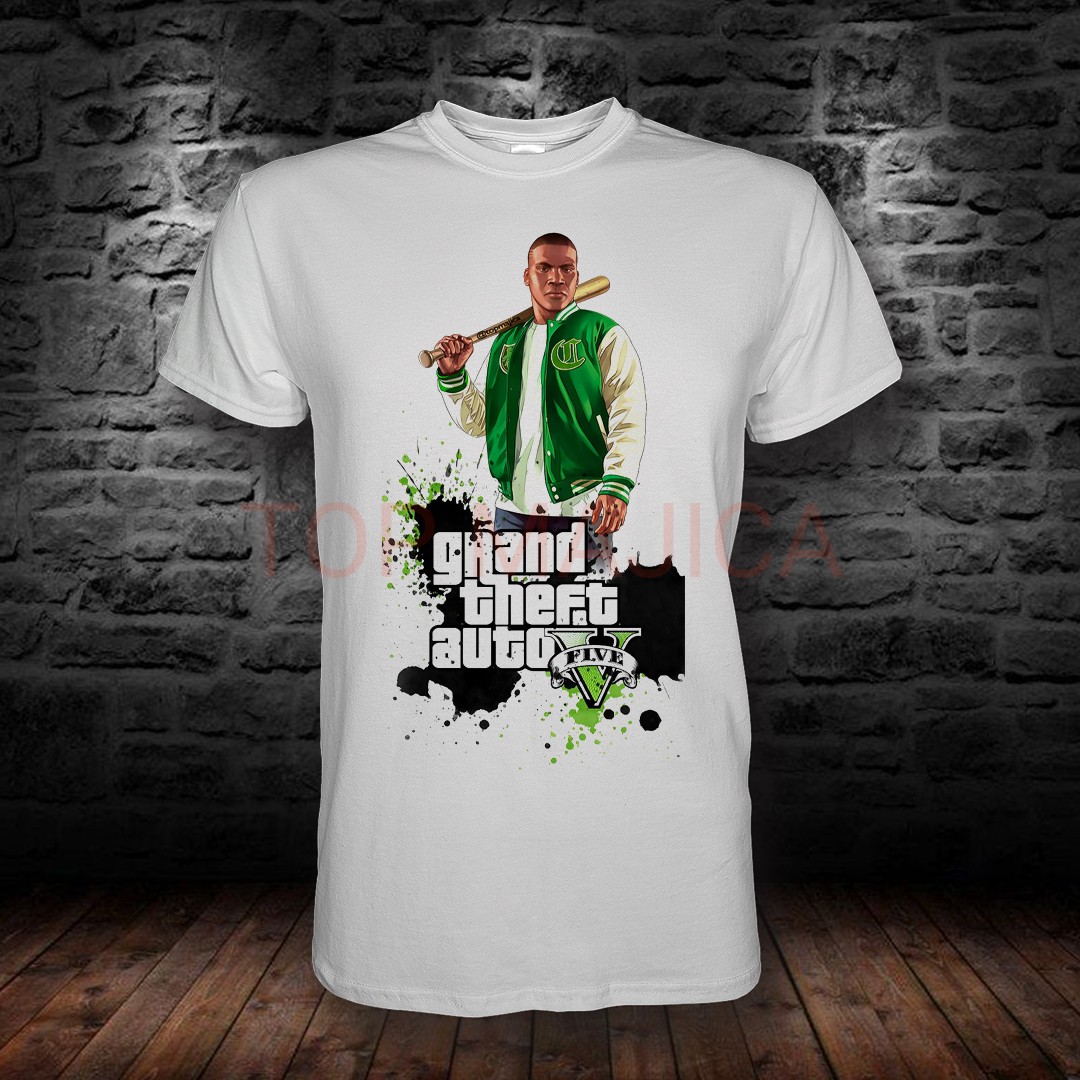 GTA 5 top majica bela gta5 majica