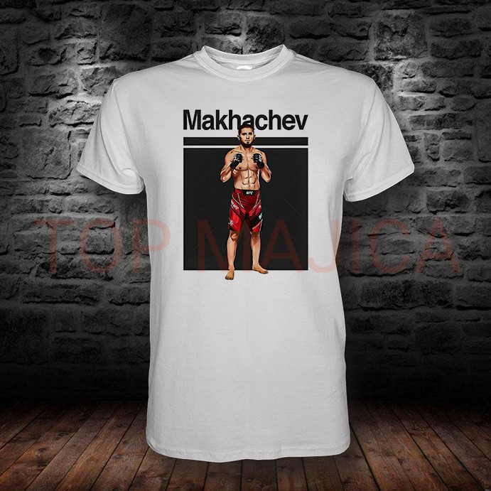 iSLAM mAKHACHEV bela majica Islam Makhachev majica bela UFC iSLAM mAKHACHEV bela majica