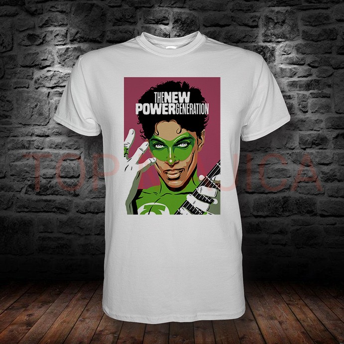 prince photomanipulation Prince - Power generation - Majica bela prince photomanipulation