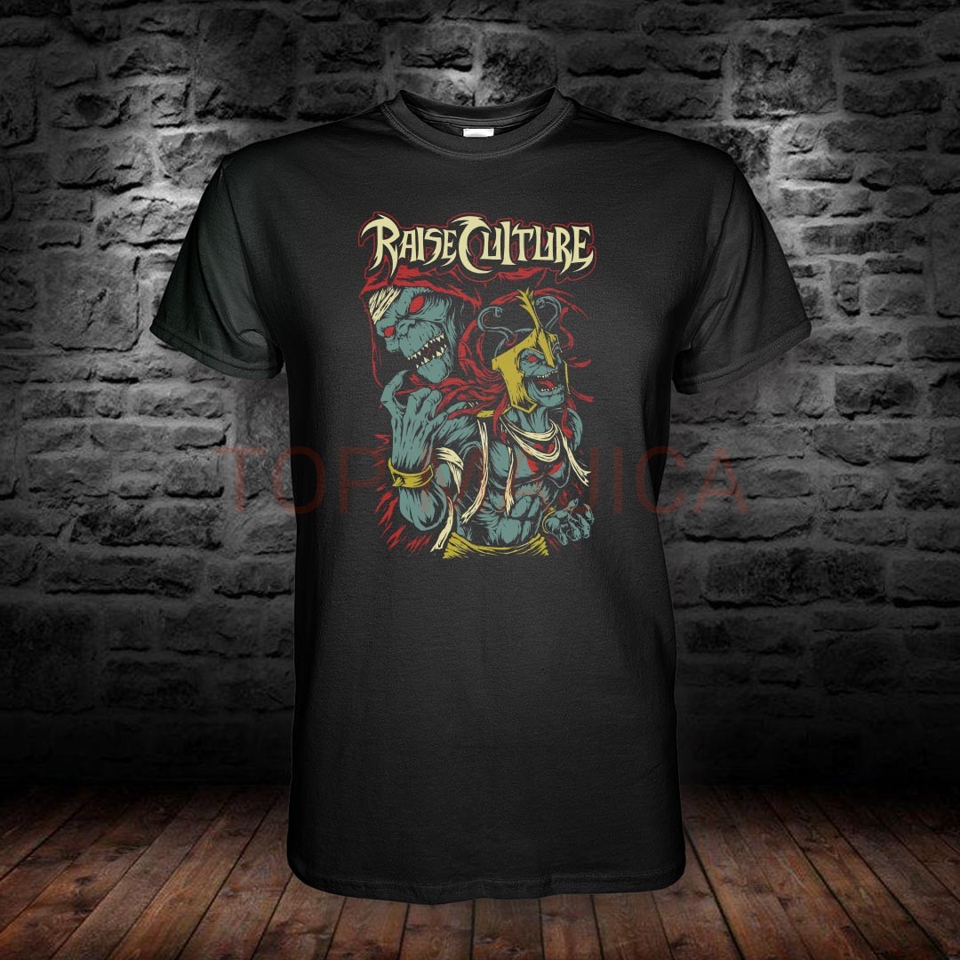 raise culture majica Raise Culture majica crna raise culture majica