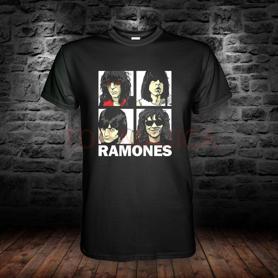 ramones boxes Ramones squad majica crna ramones