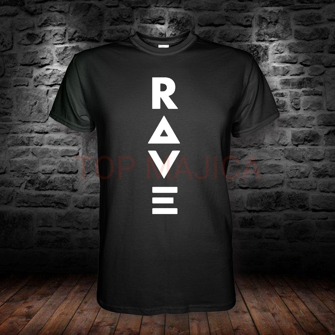 RAVE majica rave music