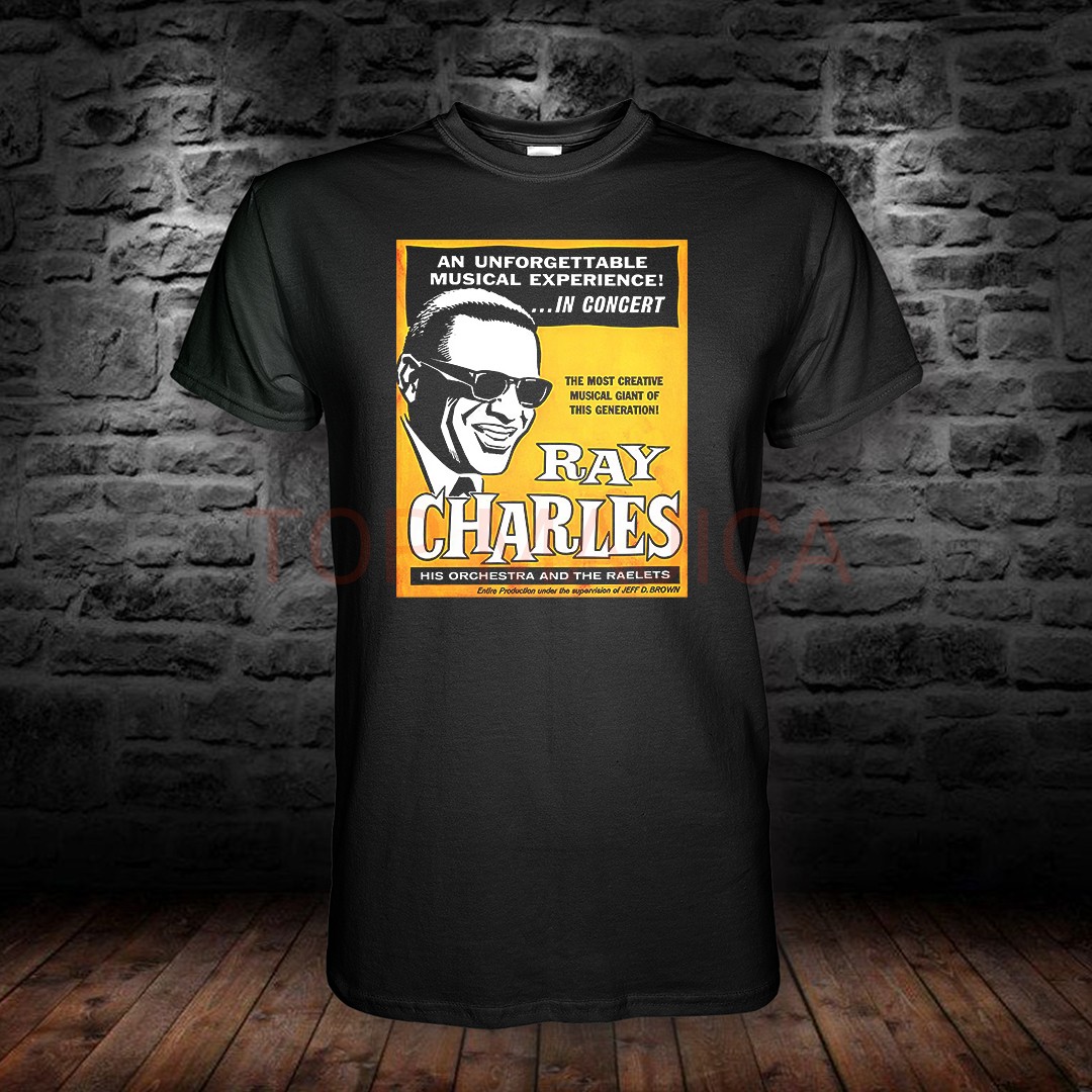 ray charles in concert Ray Charles majica crna ray charles in concert