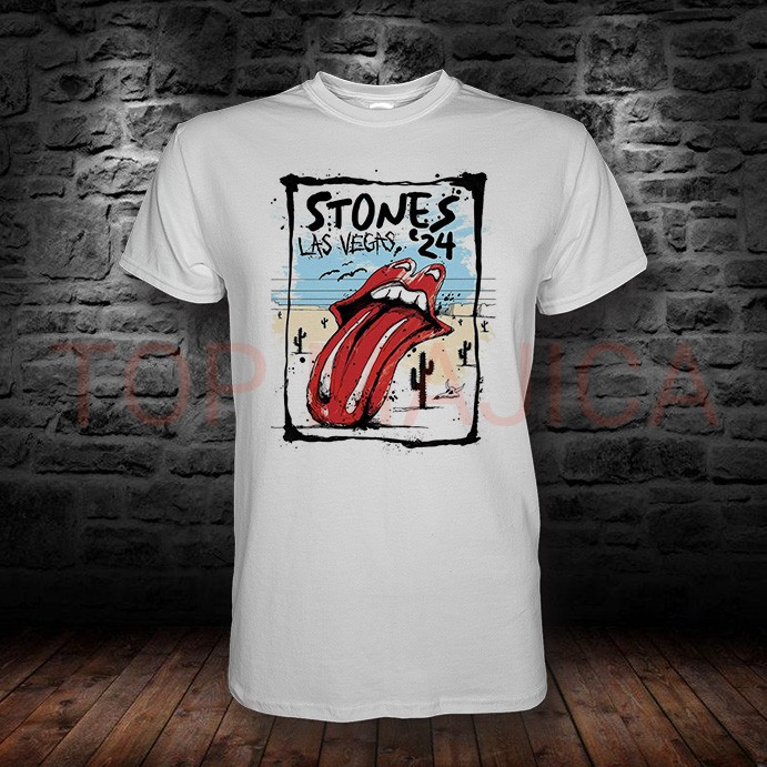 rolling stones las vegas majica Rolling Stones Las Vegas majica bela rolling stones las vegas majica