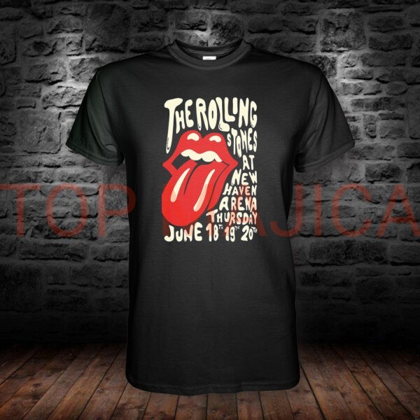 Rolling Stones new haven arena - Majica crna