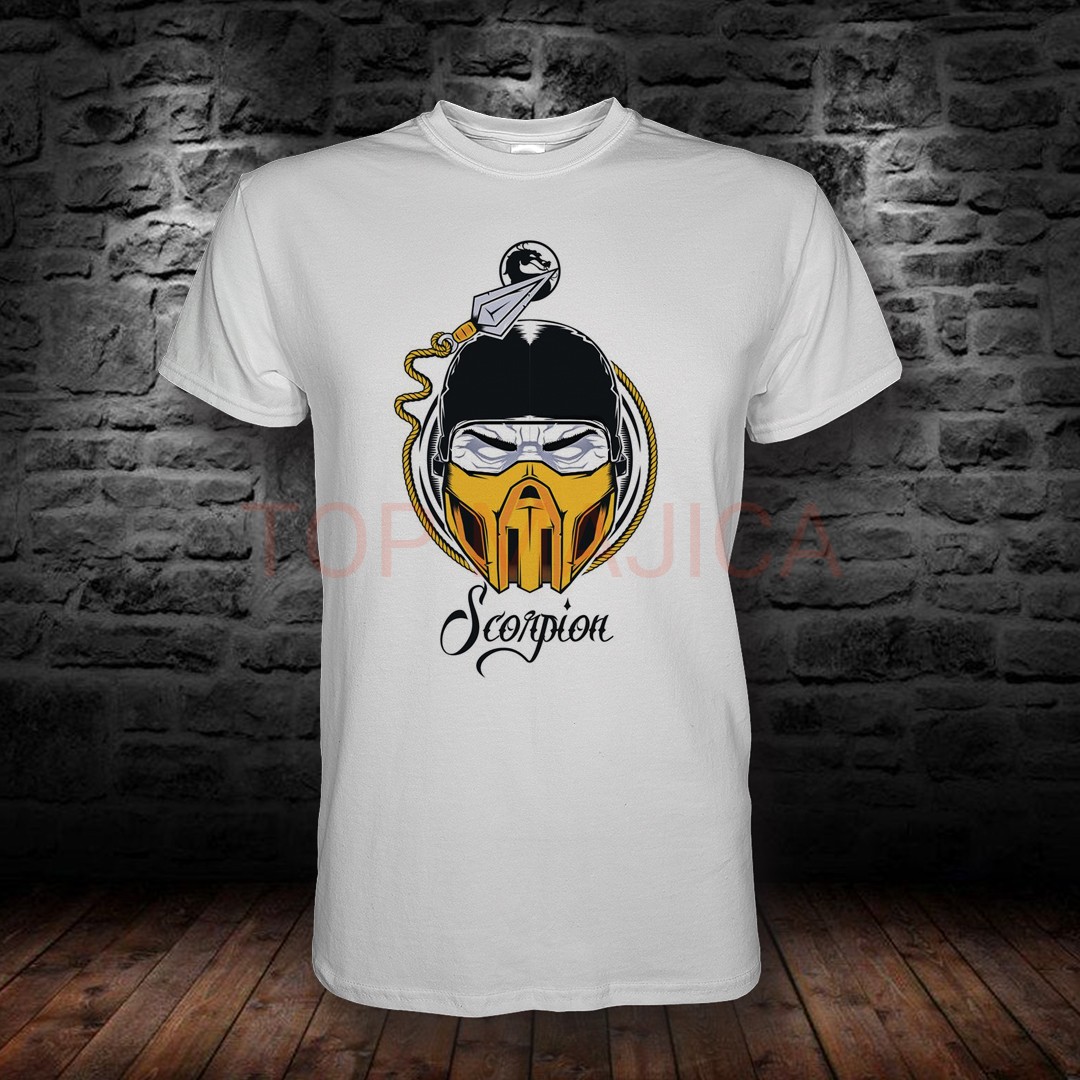 Mortal Kombat Scorpion top majica scorpion majica