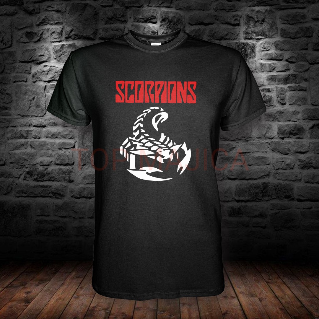 Scorpions majica crna scorpions