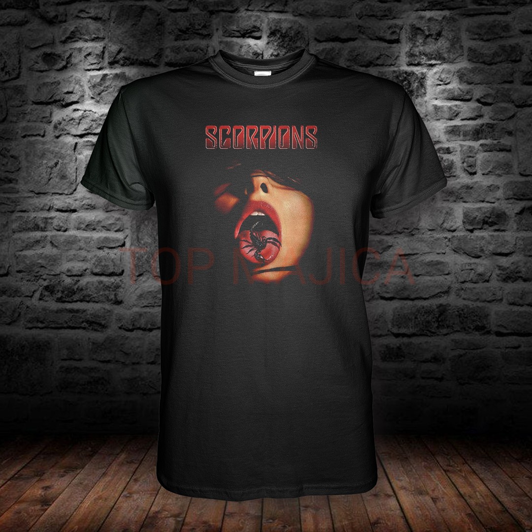 Scorpions majica scorpions BLK