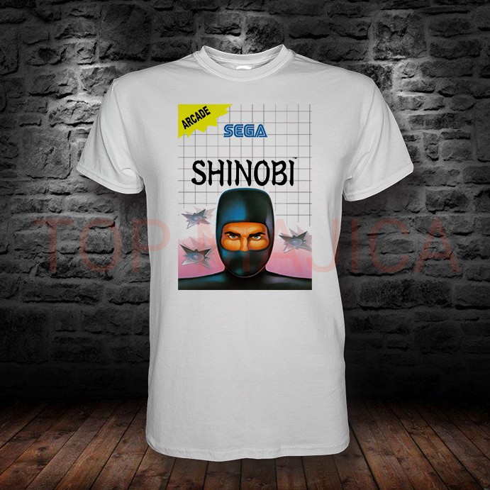 Sega arcade - Shinobi - Majica sega arcade shinobi