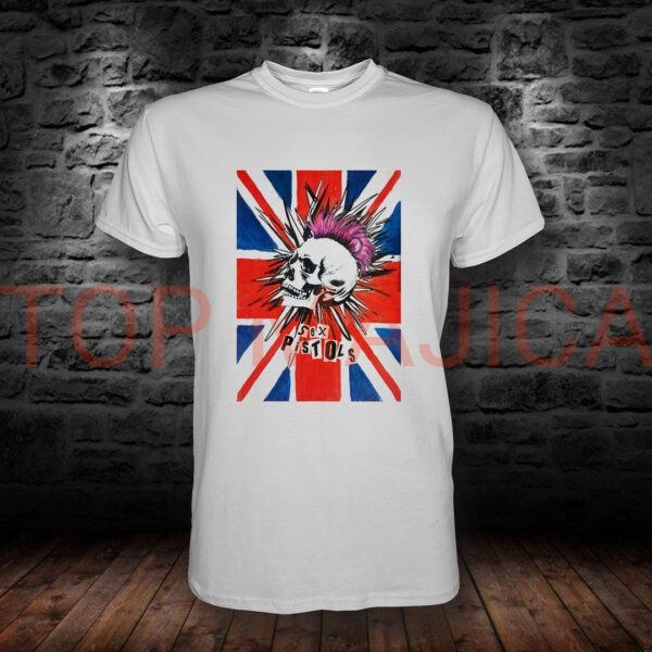 Sex Pistols majica bela