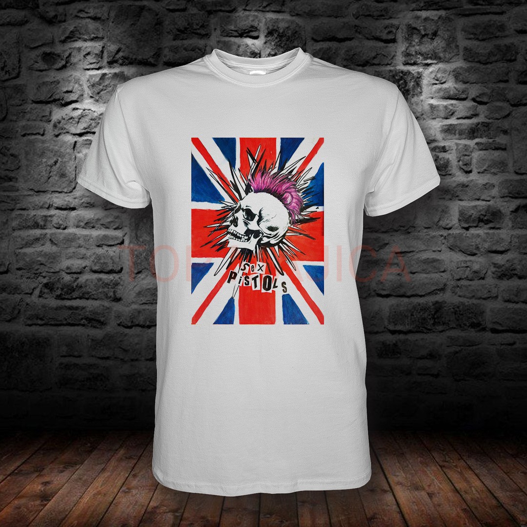 sex pistols Sex Pistols majica bela sex pistols
