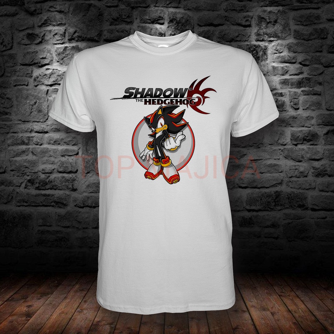 Sonic Shadow majica bela shadow bela
