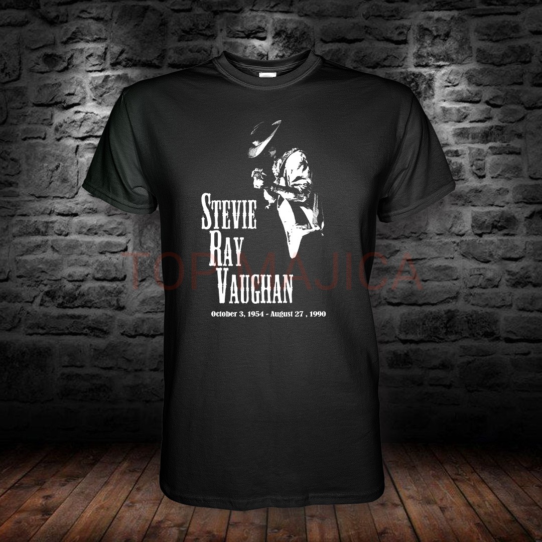 Stevie Ray Vaughan - Majica crna srv crna