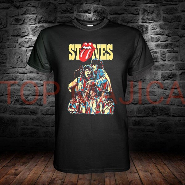 Rolling Stones art majica crna