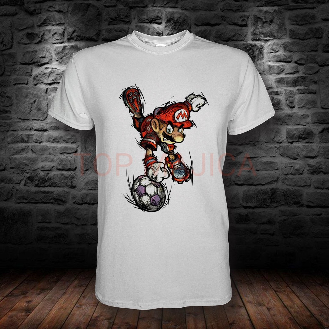 Super Mario fudbaler majica super mario fudbal majica