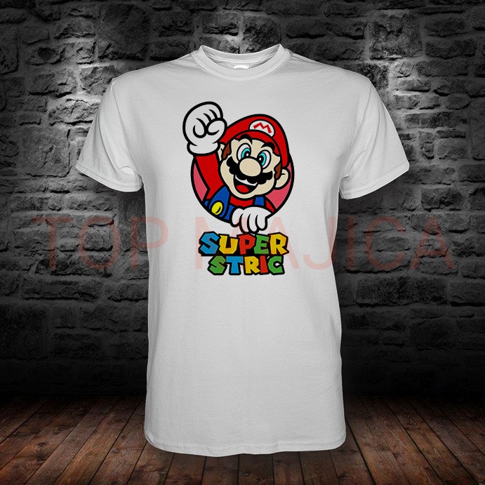 Super Mario - Super Stric super stric majica