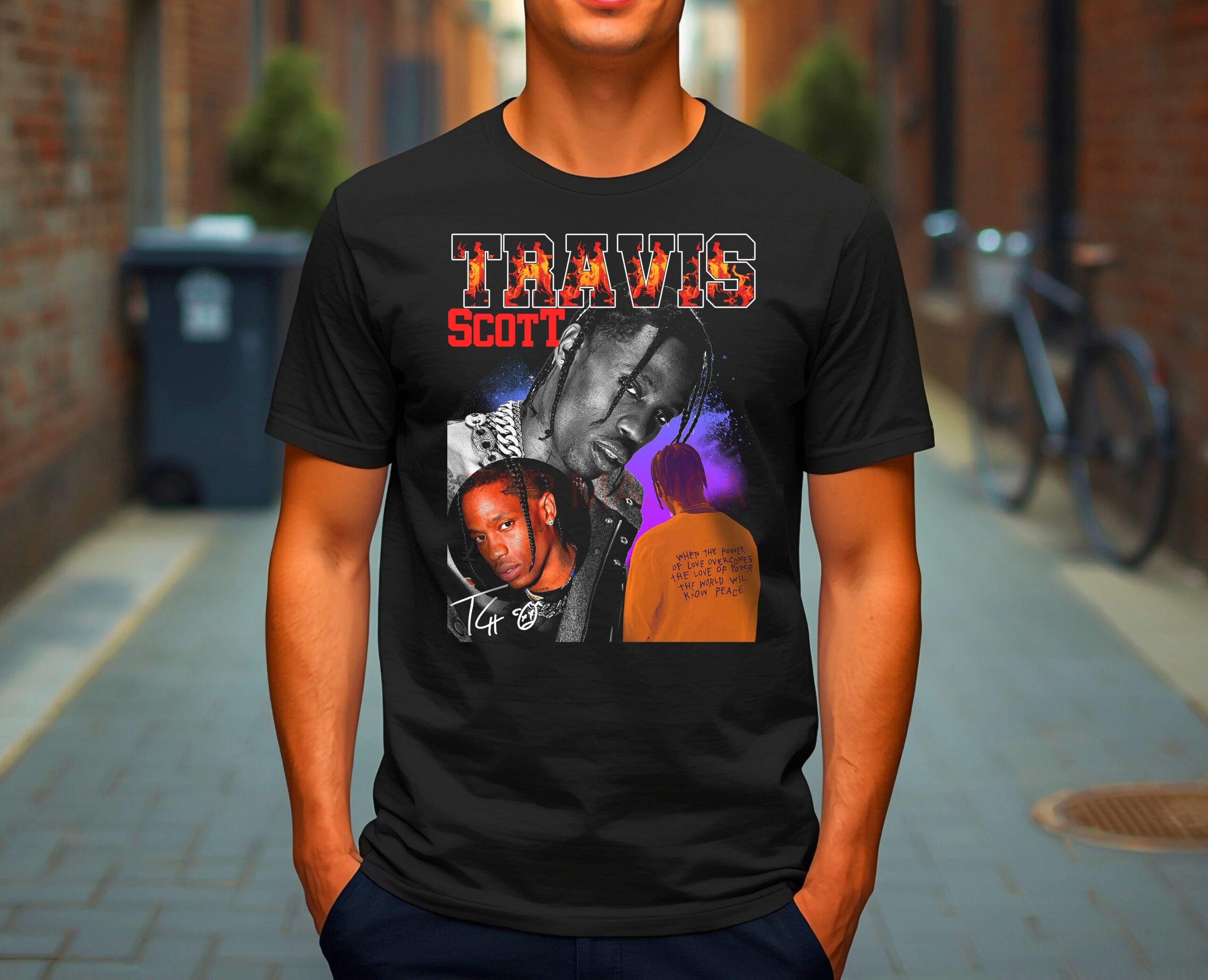 travis scott new Travis Scott majica crna top travis scott new scaled