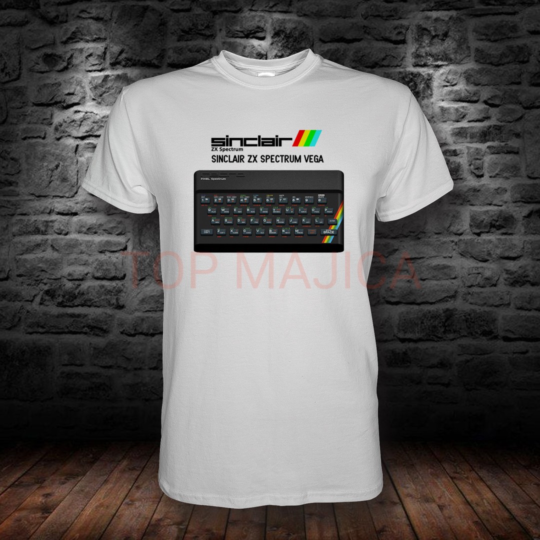 ZX Sinclair Vega - Majica bela zx sinclair vega majica