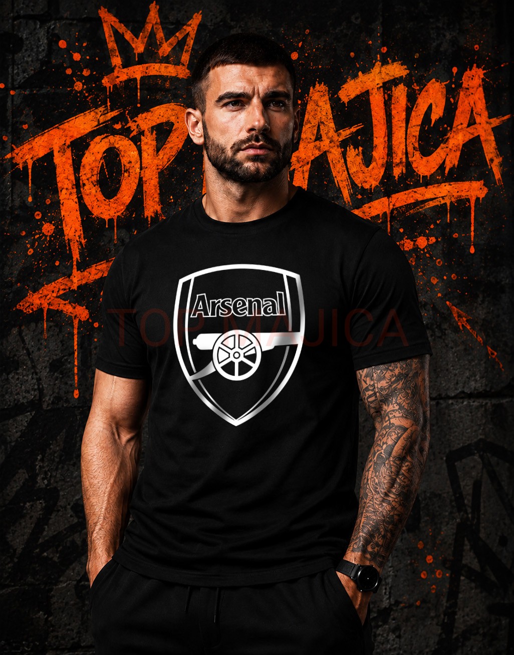 Arsenal - Majica top crna Arsenal top crna majica
