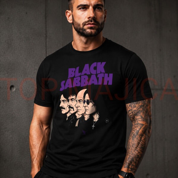 Black Sabbath top majica BLK