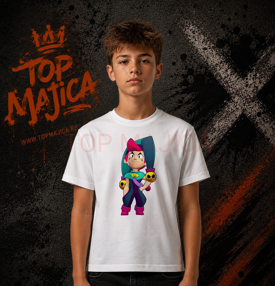 Brawl Stars - Chester classic skin majica Brawl Stars - Chester classic skin majica Brawl Stars Chester classic skin majica