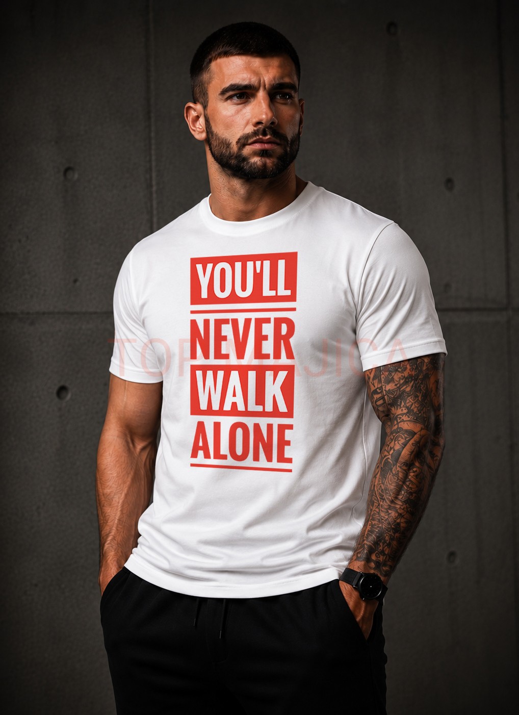 LIVERPOOL YOU WILL NEVER WALK ALONE Liverpool You will never walk alone - Majica LIVERPOOL YOU WILL NEVER WALK ALONE