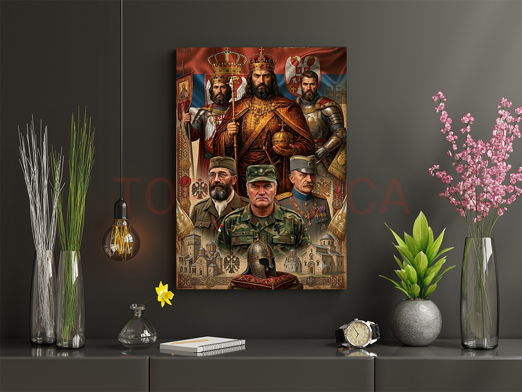 Ratko, Cica Draza, Lazar, Uros, Zivojin, Karadjordje - Slika all in one Mladic Lazar Uros Draza itd
