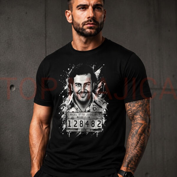 Pablo Escobar top art majica crna