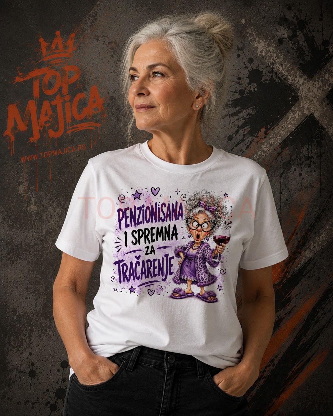 Penzionisana i spremna za tracarenje majica Penzionisana i spremna za tracarenje - Majica Penzionisana i spremna za tracarenje majica