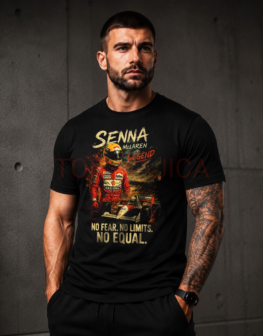 Senna McLaren Legend majica Senna McLaren Legend majica