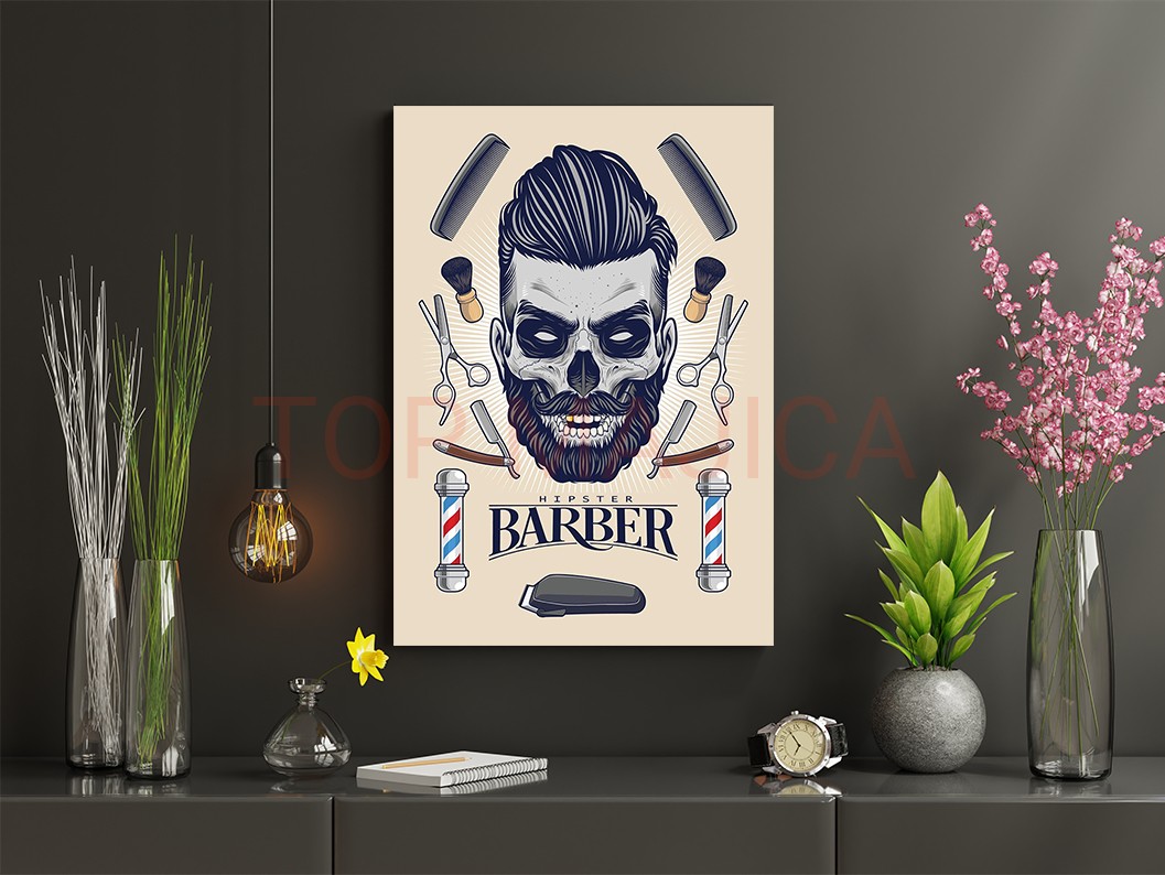Barber slika za muski frizerski salon model 1 barber 5s