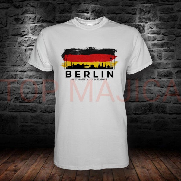 Berlin - majica top bela