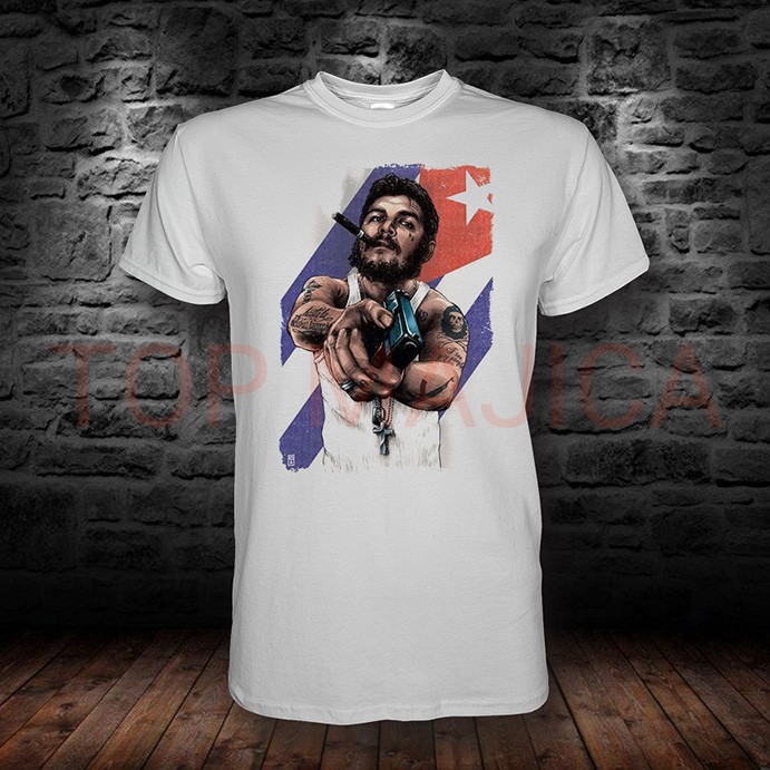 Che Gevara Gun - majica bela che guevara gun