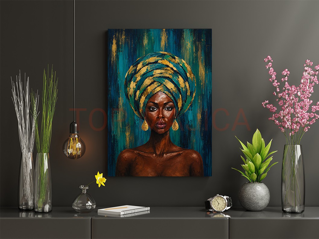 Crnkinja afro model 1 - Slika crnkinja 1