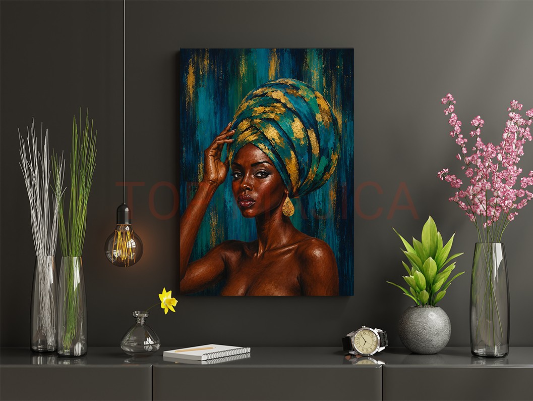 Crnkinja afro model 2 - Slika crnkinja 2
