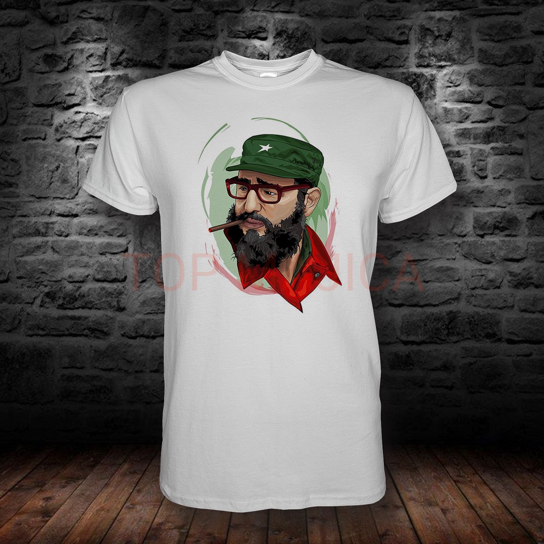 fidel castro bela top majica Fidel Castro bela majica fidel castro bela top majica