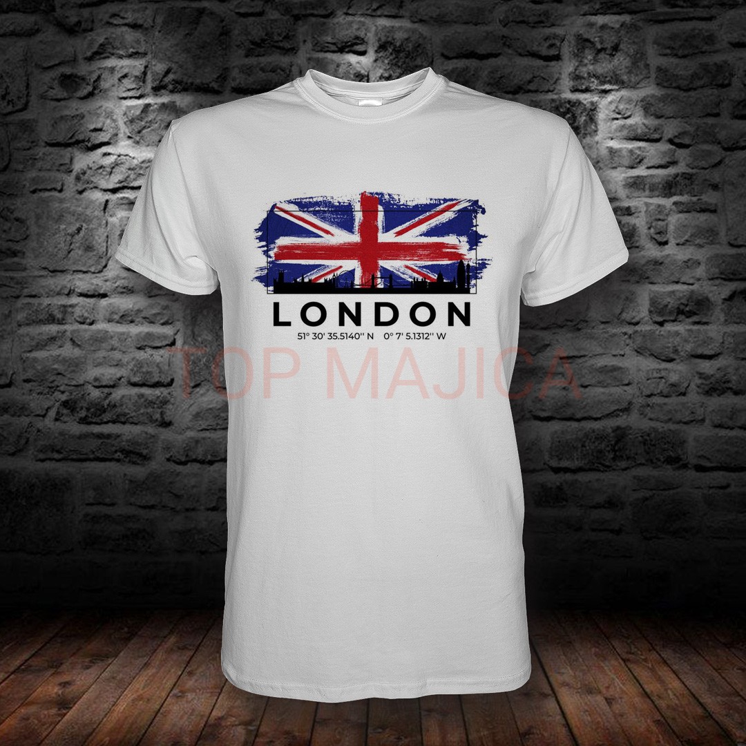 london bela majica London majica london bela majica