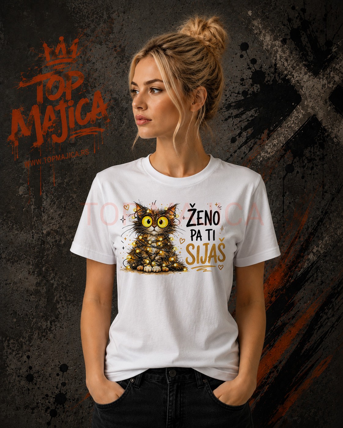 zENO PA TI SIJAS MAJICA BELA Zeno pa ti sijas zENO PA TI SIJAS MAJICA BELA